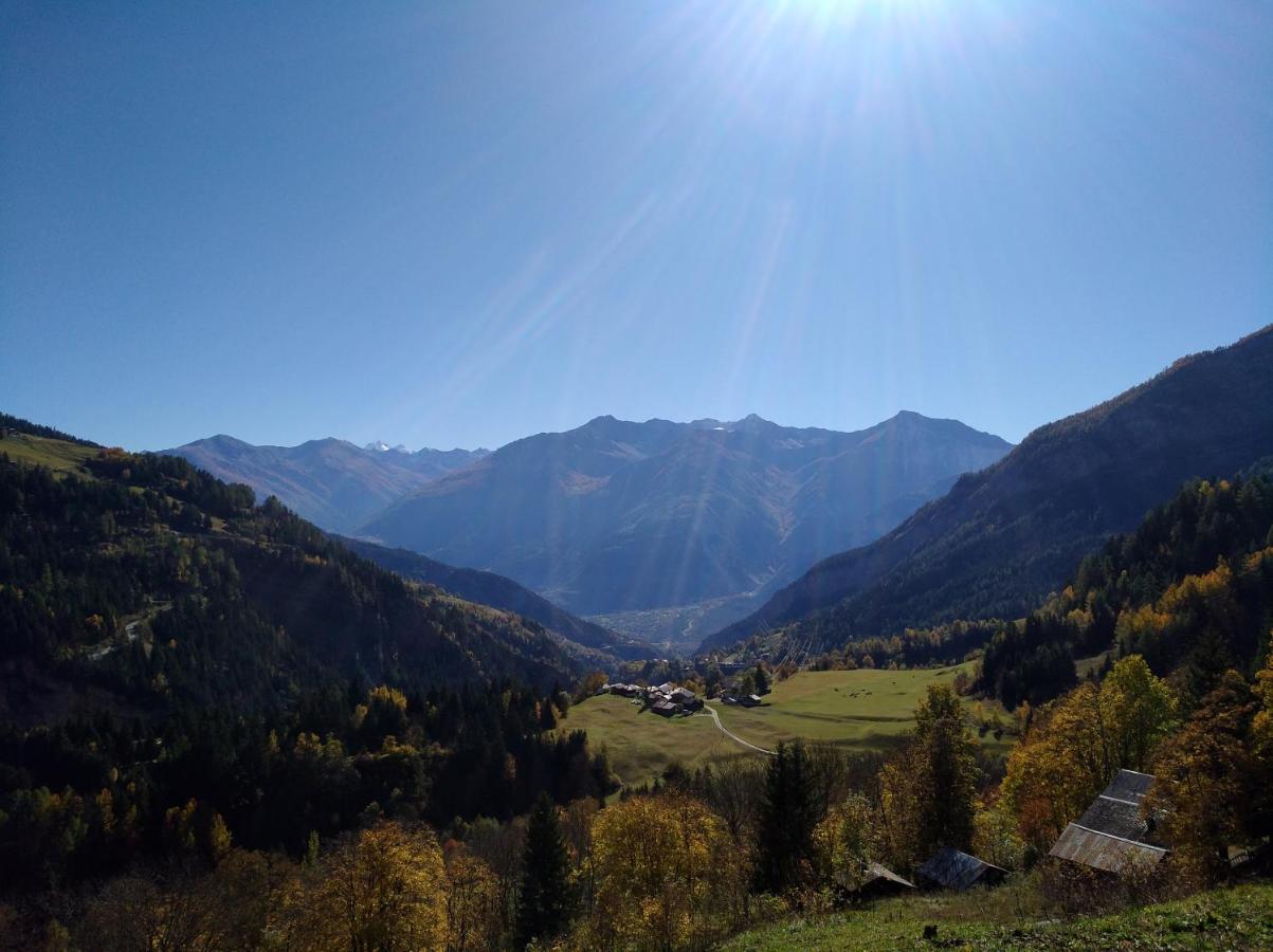 B&B Chalet Rustica Inden, Leukerbad Exterior photo