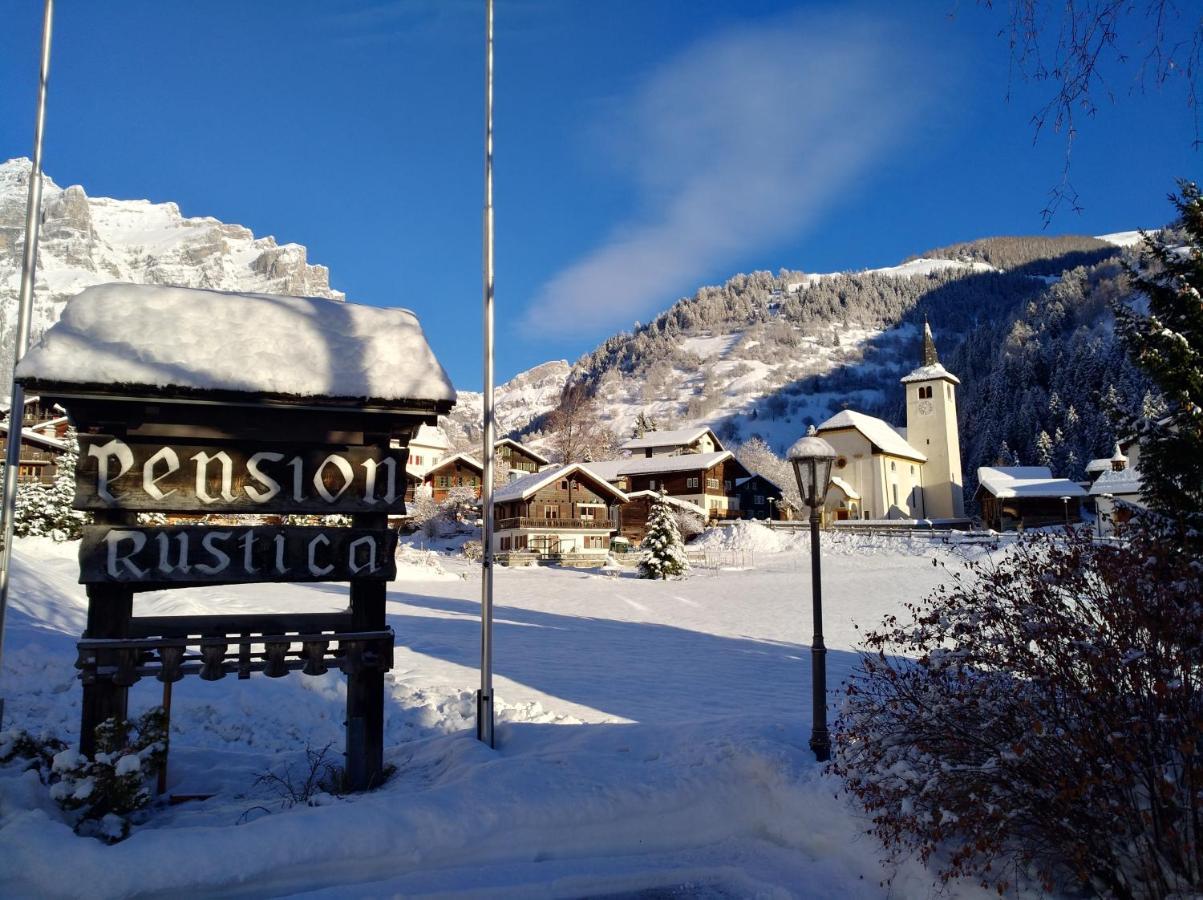 B&B Chalet Rustica Inden, Leukerbad Exterior photo