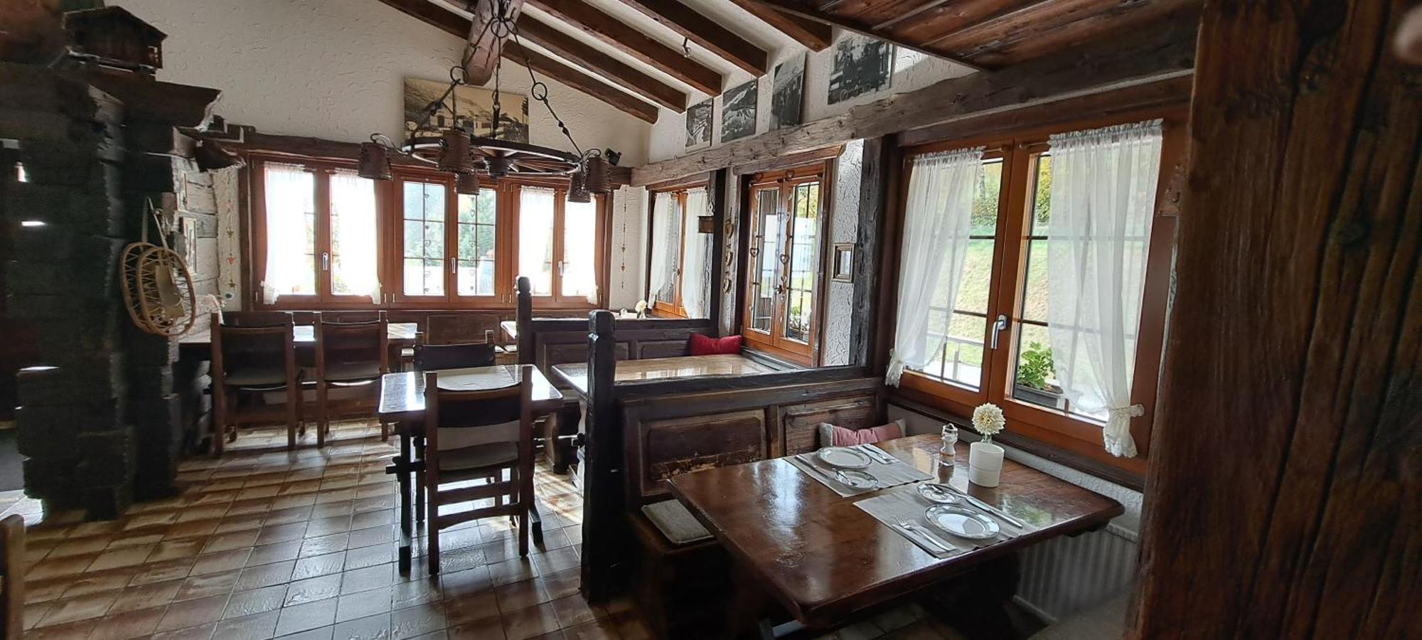 B&B Chalet Rustica Inden, Leukerbad Exterior photo